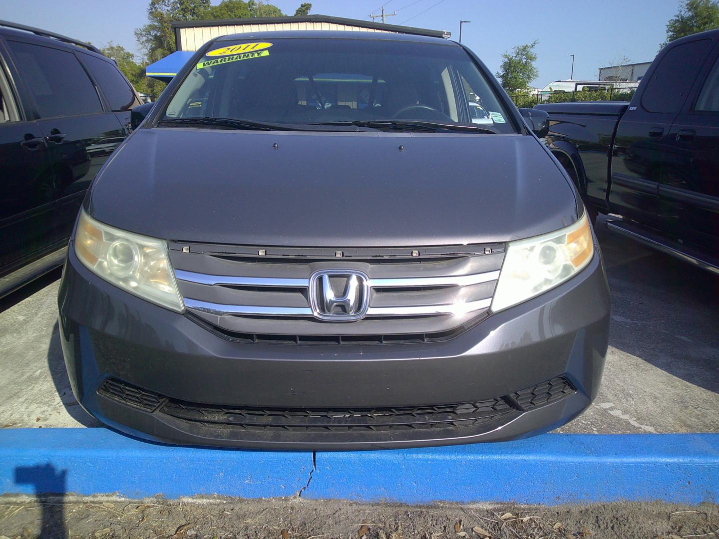 2011 GRAY HONDA ODYSSEY EX (5FNRL5H45BB) , located at 390 Hansen Avenue, Orange Park, FL, 32065, (904) 276-7933, 30.130497, -81.787529 - Photo#0